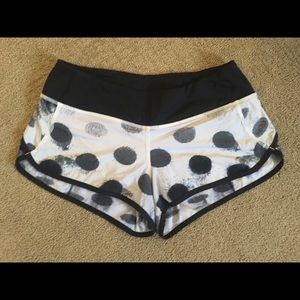Lululemon Polka Dot Speed Short